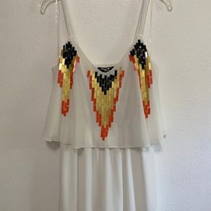 Sequin Hearts mini dress